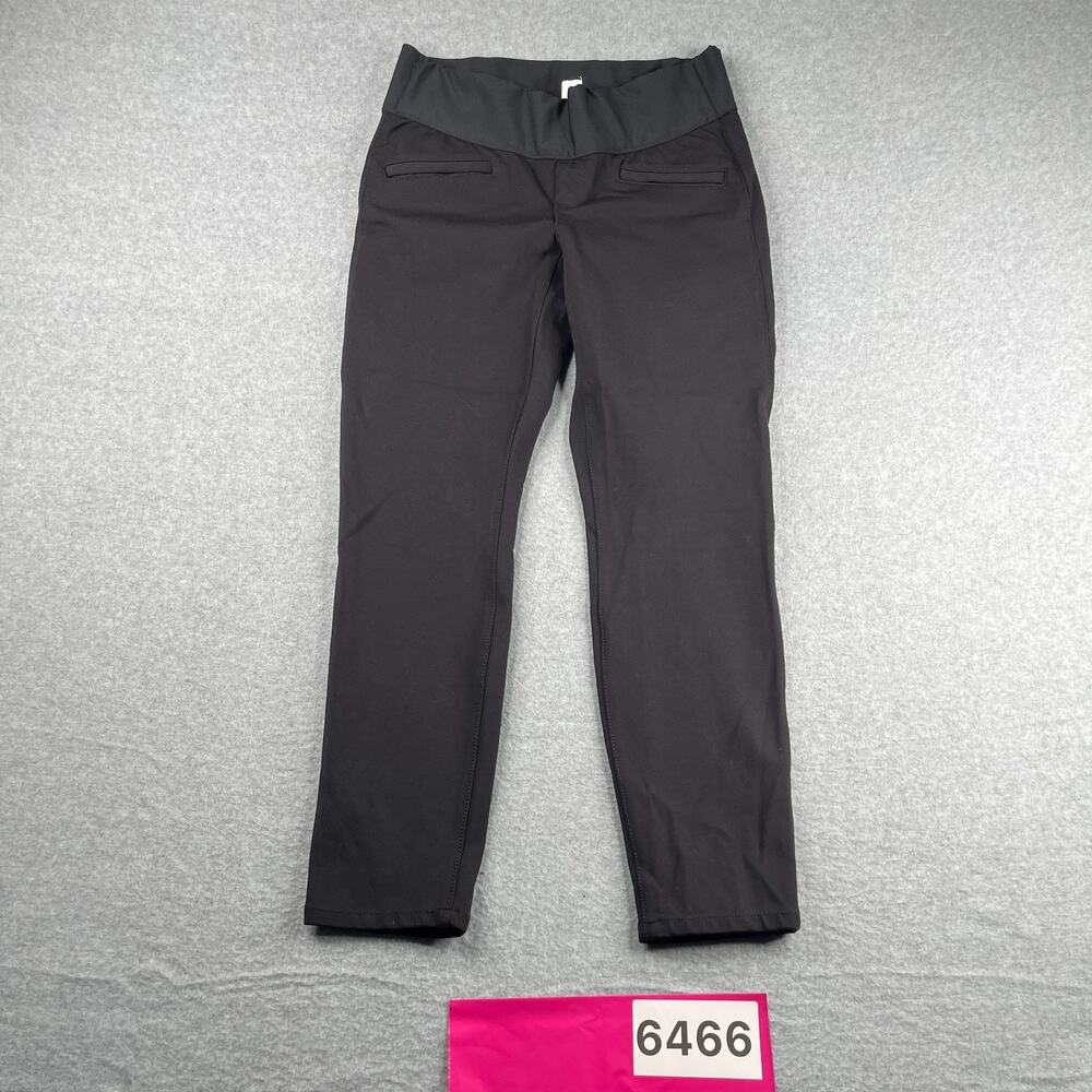 Gap Maternity Pants Black Skinny Ankle Womens Size 4 Stretch